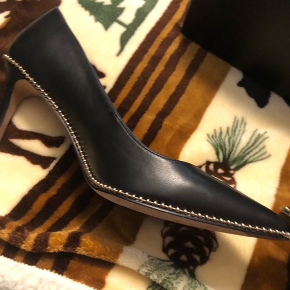 EUC Coach Waverly BeadChain Pumps 100% Leather - Picture 6 of 9